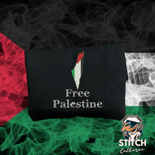 Free Palestine Map Design