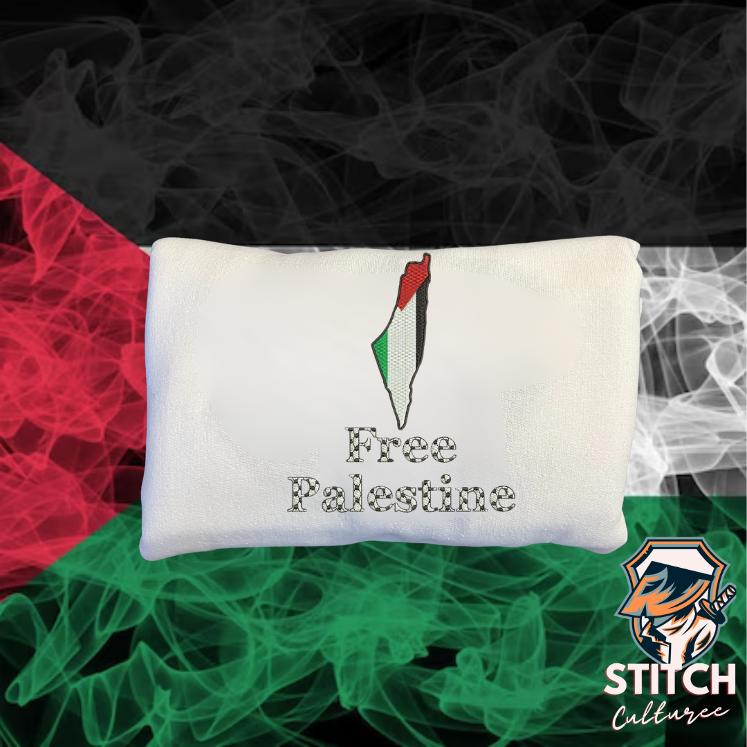 Free Palestine Map Design